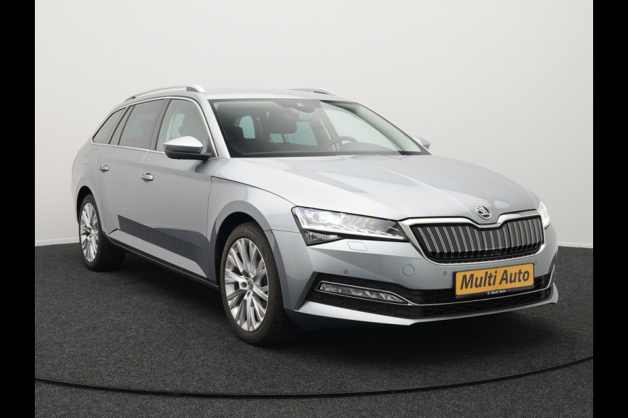 Škoda Superb Combi 1.4 TSI iV Business Edition Plus PHEV | Lederen Sportstoelen Memory | Trekhaak af Fabriek | Adaptive Cruise | Crystal LED | Apple Carplay | Navigatie | Camera | DAB |