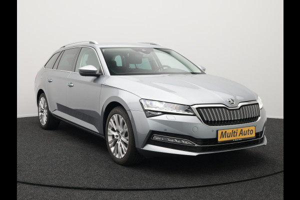 Škoda Superb Combi 1.4 TSI iV Business Edition Plus PHEV | Lederen Sportstoelen Memory | Trekhaak af Fabriek | Adaptive Cruise | Crystal LED | Apple Carplay | Navigatie | Camera | DAB |