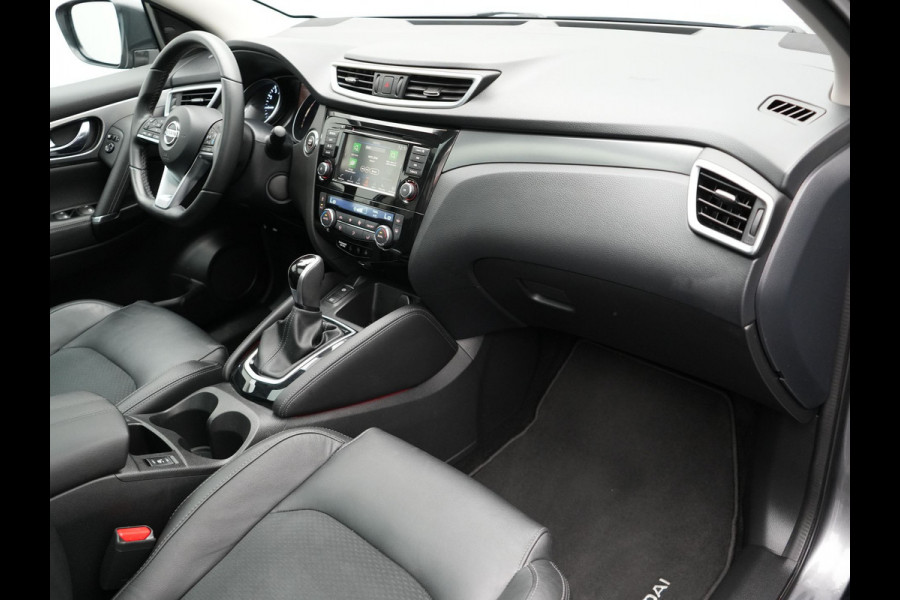 Nissan QASHQAI 1.3 DIG-T Tekna Automaat | Panodak | Adaptive Cruise | Carplay | Navigatie |  360 Camera | Electrische Stoelen | L.M. 19" | Stoelverwarming | DAB |