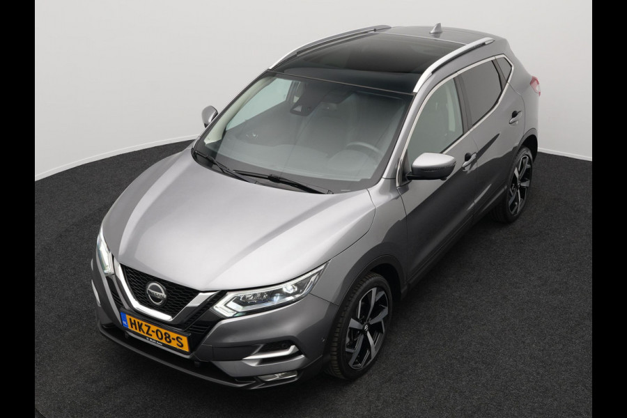 Nissan QASHQAI 1.3 DIG-T Tekna Automaat | Panodak | Adaptive Cruise | Carplay | Navigatie |  360 Camera | Electrische Stoelen | L.M. 19" | Stoelverwarming | DAB |