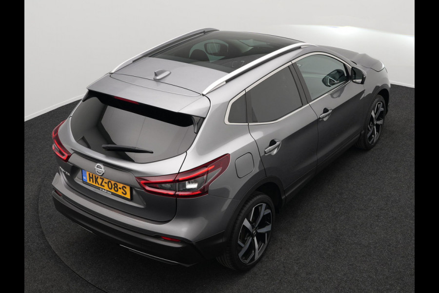 Nissan QASHQAI 1.3 DIG-T Tekna Automaat | Panodak | Adaptive Cruise | Carplay | Navigatie |  360 Camera | Electrische Stoelen | L.M. 19" | Stoelverwarming | DAB |