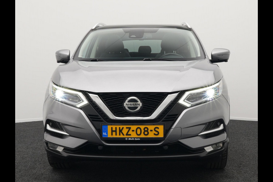Nissan QASHQAI 1.3 DIG-T Tekna Automaat | Panodak | Adaptive Cruise | Carplay | Navigatie |  360 Camera | Electrische Stoelen | L.M. 19" | Stoelverwarming | DAB |