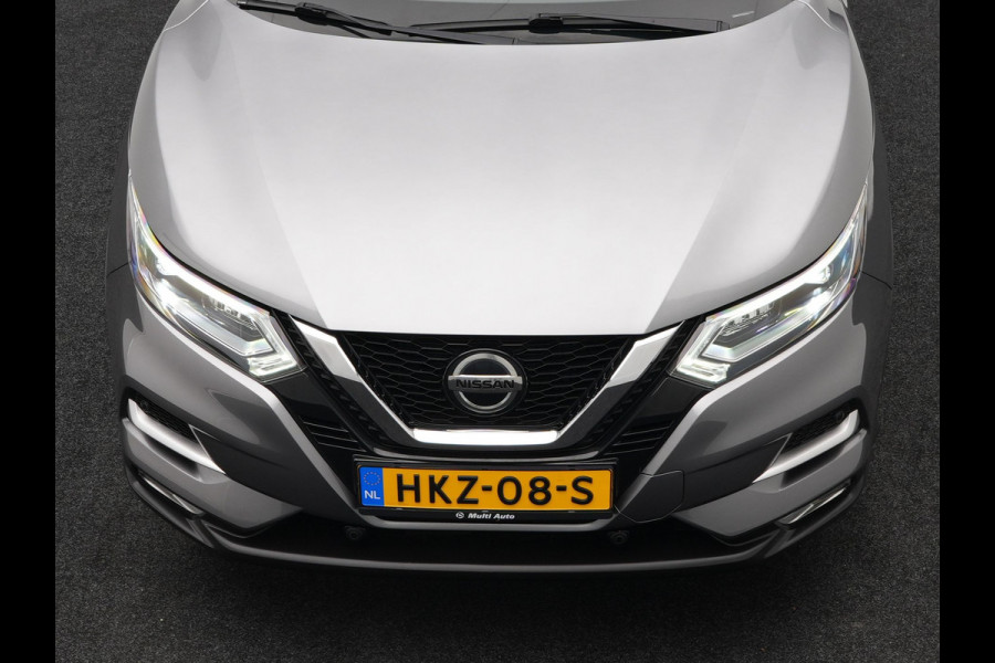 Nissan QASHQAI 1.3 DIG-T Tekna Automaat | Panodak | Adaptive Cruise | Carplay | Navigatie |  360 Camera | Electrische Stoelen | L.M. 19" | Stoelverwarming | DAB |