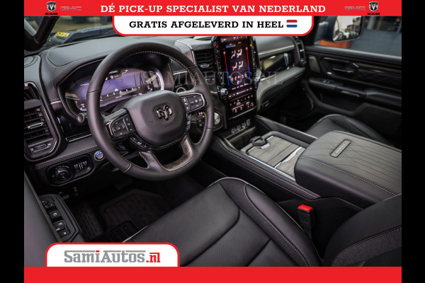Dodge Ram 1500 DE MEEST LUXUEUZE PICK UP LIMITED NIGHT HIGH OUTPUT H.O 540PK 706 Nm 2025 | XB9 | MASSAGE | BOM VOL | CREW CAB | DUBBELE CABINE | GRIJSKENTEKEN | VOORRAAD NR 2353 - 5412