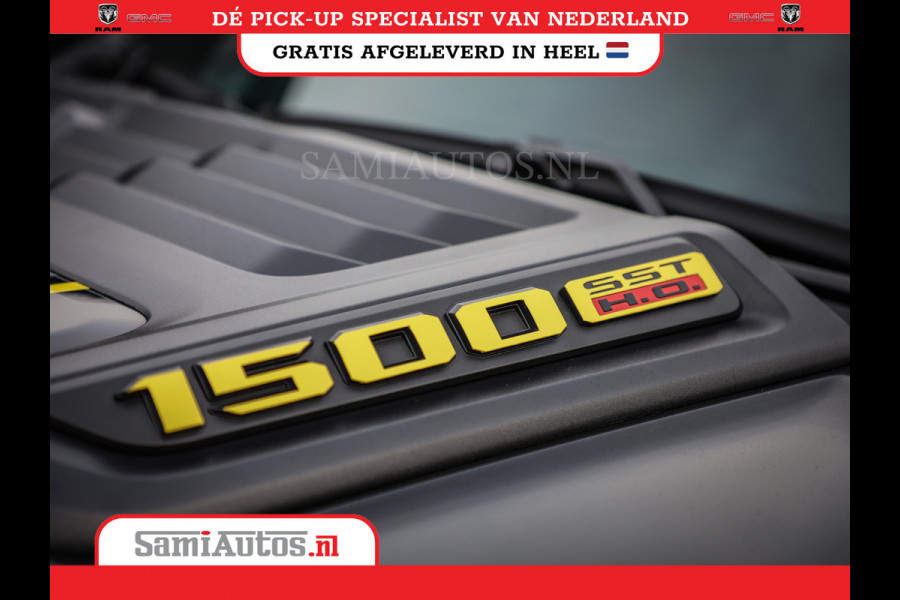 Dodge Ram 1500 DE MEEST LUXUEUZE PICK UP LIMITED NIGHT HIGH OUTPUT H.O 540PK 706 Nm 2025 | XB9 | MASSAGE | BOM VOL | CREW CAB | DUBBELE CABINE | GRIJSKENTEKEN | VOORRAAD NR 2353 - 5412