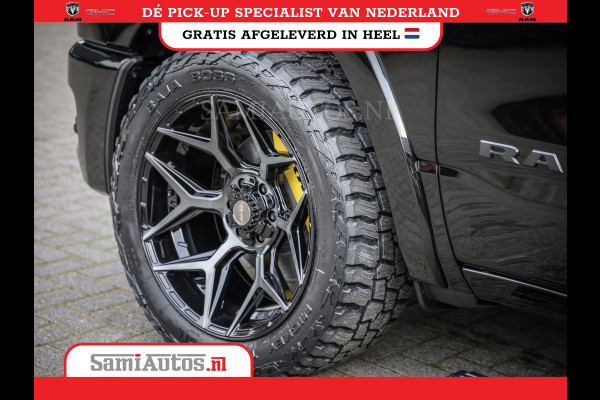 Dodge Ram 1500 DE MEEST LUXUEUZE PICK UP LIMITED NIGHT HIGH OUTPUT H.O 540PK 706 Nm 2025 | XB9 | MASSAGE | BOM VOL | CREW CAB | DUBBELE CABINE | GRIJSKENTEKEN | VOORRAAD NR 2353 - 5412