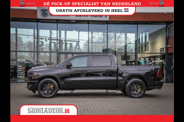 Dodge Ram 1500 DE MEEST LUXUEUZE PICK UP LIMITED NIGHT HIGH OUTPUT H.O 540PK 706 Nm 2025 | XB9 | MASSAGE | BOM VOL | CREW CAB | DUBBELE CABINE | GRIJSKENTEKEN | VOORRAAD NR 2353 - 5412