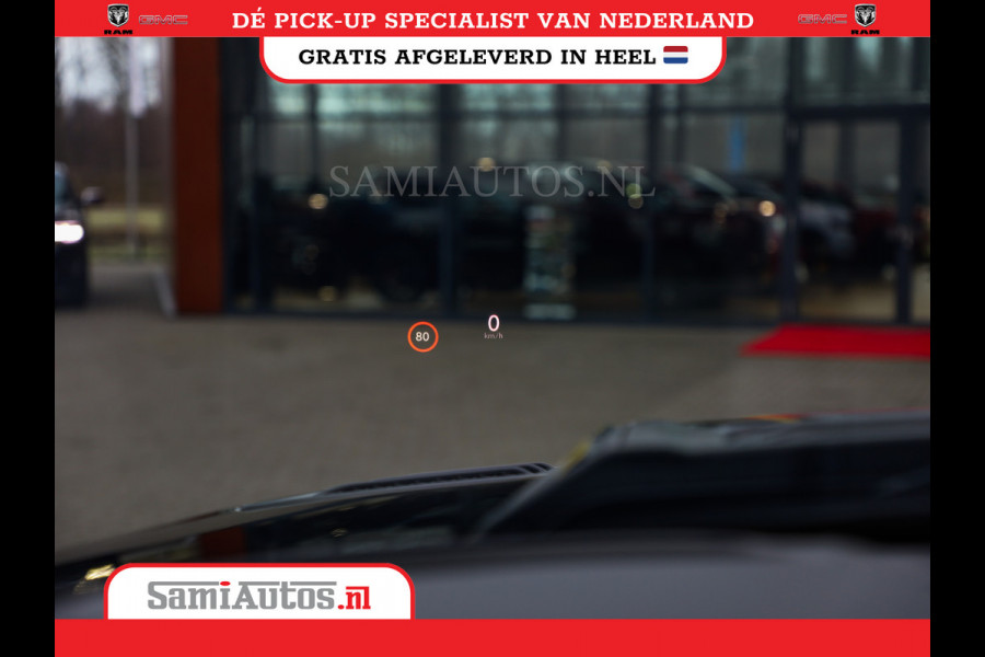 Dodge Ram 1500 DE MEEST LUXUEUZE PICK UP LIMITED NIGHT HIGH OUTPUT H.O 540PK 706 Nm 2025 | XB9 | MASSAGE | BOM VOL | CREW CAB | DUBBELE CABINE | GRIJSKENTEKEN | VOORRAAD NR 2353 - 5412
