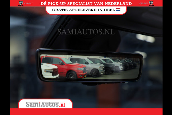 Dodge Ram 1500 DE MEEST LUXUEUZE PICK UP LIMITED NIGHT HIGH OUTPUT H.O 540PK 706 Nm 2025 | XB9 | MASSAGE | BOM VOL | CREW CAB | DUBBELE CABINE | GRIJSKENTEKEN | VOORRAAD NR 2353 - 5412