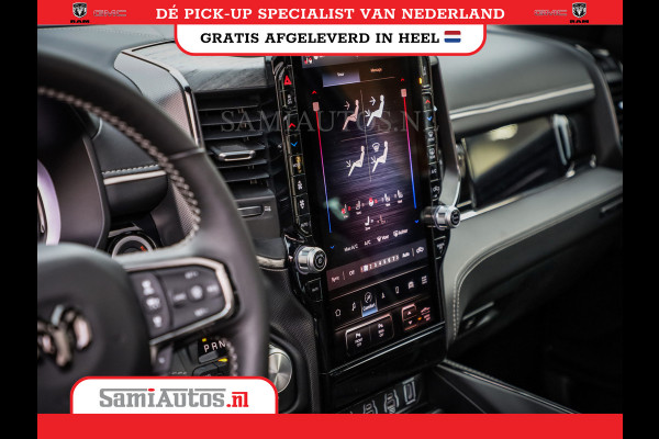 Dodge Ram 1500 DE MEEST LUXUEUZE PICK UP LIMITED NIGHT HIGH OUTPUT H.O 540PK 706 Nm 2025 | XB9 | MASSAGE | BOM VOL | CREW CAB | DUBBELE CABINE | GRIJSKENTEKEN | VOORRAAD NR 2353 - 5412