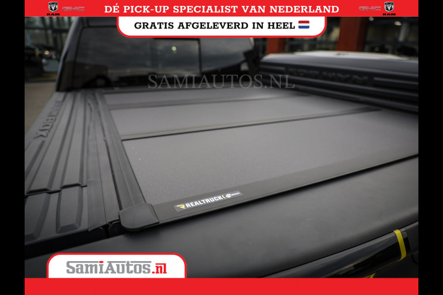 Dodge Ram 1500 DE MEEST LUXUEUZE PICK UP LIMITED NIGHT HIGH OUTPUT H.O 540PK 706 Nm 2025 | XB9 | MASSAGE | BOM VOL | CREW CAB | DUBBELE CABINE | GRIJSKENTEKEN | VOORRAAD NR 2353 - 5412