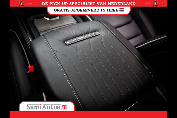 Dodge Ram 1500 DE MEEST LUXUEUZE PICK UP LIMITED NIGHT HIGH OUTPUT H.O 540PK 706 Nm 2025 | XB9 | MASSAGE | BOM VOL | CREW CAB | DUBBELE CABINE | GRIJSKENTEKEN | VOORRAAD NR 2334 - 5409