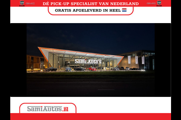 Dodge Ram 1500 DE MEEST LUXUEUZE PICK UP LIMITED NIGHT HIGH OUTPUT H.O 540PK 706 Nm 2025 | XB9 | MASSAGE | BOM VOL | CREW CAB | DUBBELE CABINE | GRIJSKENTEKEN | VOORRAAD NR 2334 - 5409
