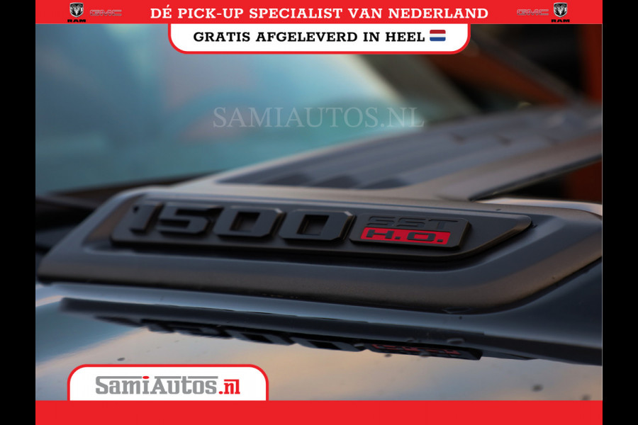 Dodge Ram 1500 DE MEEST LUXUEUZE PICK UP LIMITED NIGHT HIGH OUTPUT H.O 540PK 706 Nm 2025 | XB9 | MASSAGE | BOM VOL | CREW CAB | DUBBELE CABINE | GRIJSKENTEKEN | VOORRAAD NR 2334 - 5409