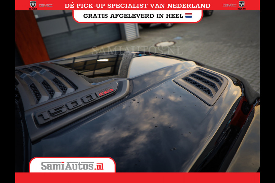 Dodge Ram 1500 DE MEEST LUXUEUZE PICK UP LIMITED NIGHT HIGH OUTPUT H.O 540PK 706 Nm 2025 | XB9 | MASSAGE | BOM VOL | CREW CAB | DUBBELE CABINE | GRIJSKENTEKEN | VOORRAAD NR 2334 - 5409