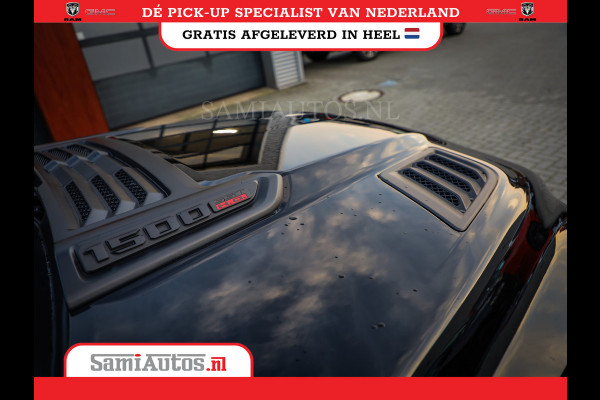 Dodge Ram 1500 DE MEEST LUXUEUZE PICK UP LIMITED NIGHT HIGH OUTPUT H.O 540PK 706 Nm 2025 | XB9 | MASSAGE | BOM VOL | CREW CAB | DUBBELE CABINE | GRIJSKENTEKEN | VOORRAAD NR 2334 - 5409