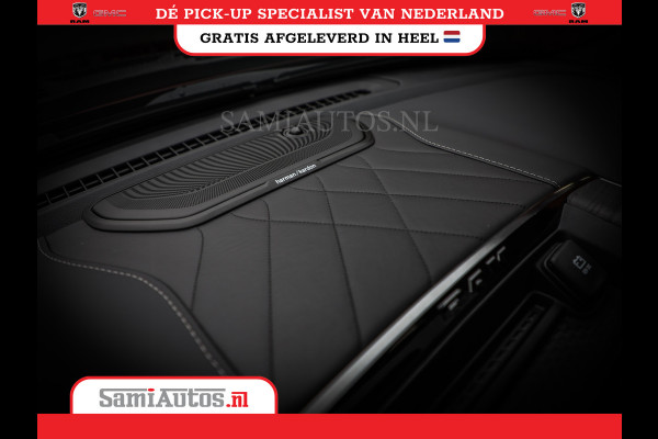Dodge Ram 1500 DE MEEST LUXUEUZE PICK UP LIMITED NIGHT HIGH OUTPUT H.O 540PK 706 Nm 2025 | XB9 | MASSAGE | BOM VOL | CREW CAB | DUBBELE CABINE | GRIJSKENTEKEN | VOORRAAD NR 2334 - 5409