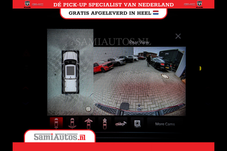 Dodge Ram 1500 DE MEEST LUXUEUZE PICK UP LIMITED NIGHT HIGH OUTPUT H.O 540PK 706 Nm 2025 | XB9 | MASSAGE | BOM VOL | CREW CAB | DUBBELE CABINE | GRIJSKENTEKEN | VOORRAAD NR 2334 - 5409