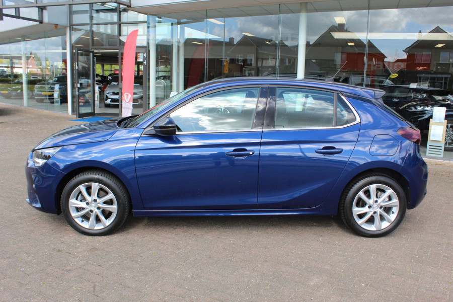 Opel Corsa 1.2-100pk Elegance 5drs. Super mooie Opel Corsa ! Cruise Control, Climate Control, Multimedia, LED verlichting, Licht metalen velgen, Lane assist etc.