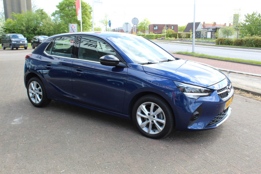 Opel Corsa 1.2-100pk Elegance 5drs. Super mooie Opel Corsa ! Cruise Control, Climate Control, Multimedia, LED verlichting, Licht metalen velgen, Lane assist etc.