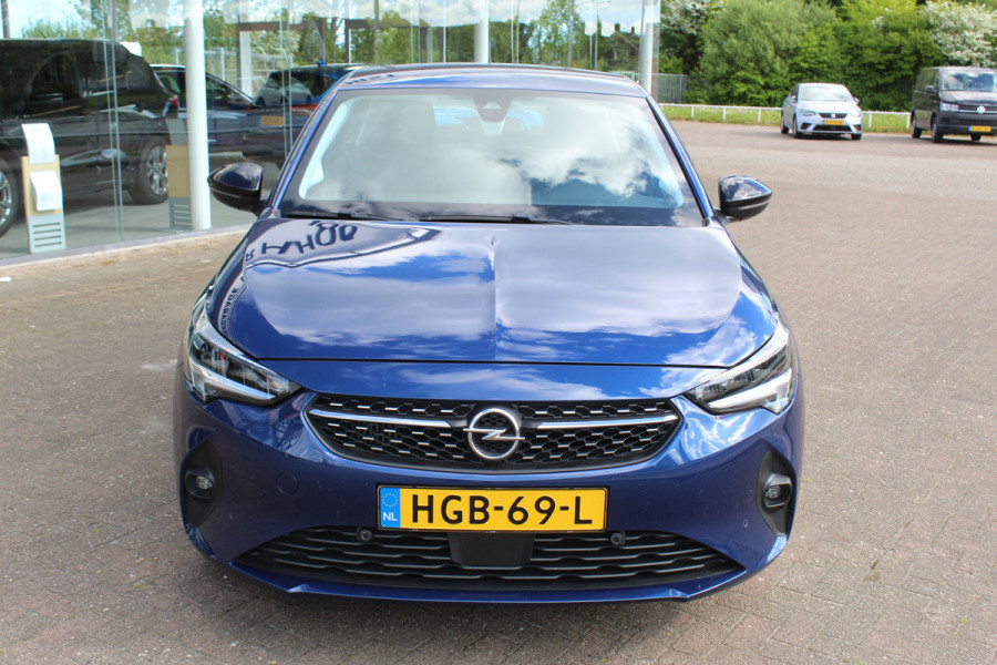 Opel Corsa 1.2-100pk Elegance 5drs. Super mooie Opel Corsa ! Cruise Control, Climate Control, Multimedia, LED verlichting, Licht metalen velgen, Lane assist etc.