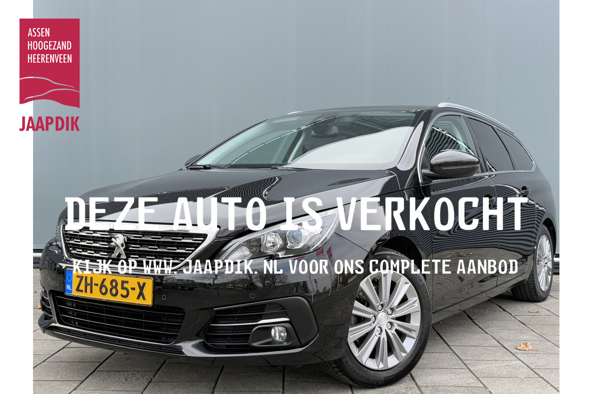 Peugeot 308 SW BWJ 10-2019 | 1.2PT 131PK Allure | PANO | TREKHAAK | CRUISE | CAMERA | CLIMA | NAVI | LEDER/STOF Peugeot 308 SW BWJ 10-2019 | 1.2PT 131PK Allure | PANO | TREKHAAK | CRUISE | CAMERA | CLIMA | NAVI | LEDER/STOF