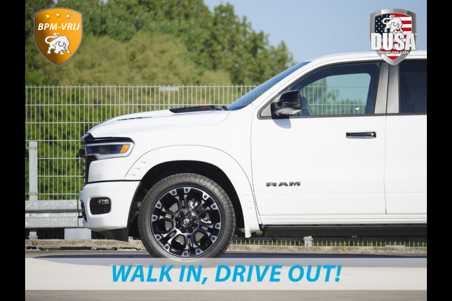 Dodge Ram | 1500 | Limited | 3.0L Twin-Turbo I6 | High Output | BPM-VRIJ | Passenger Display | 14,4 Touch Screen | LPG | RAMBOX Getoonde accessoires zijn verkrijgbaar tegen meerprijs