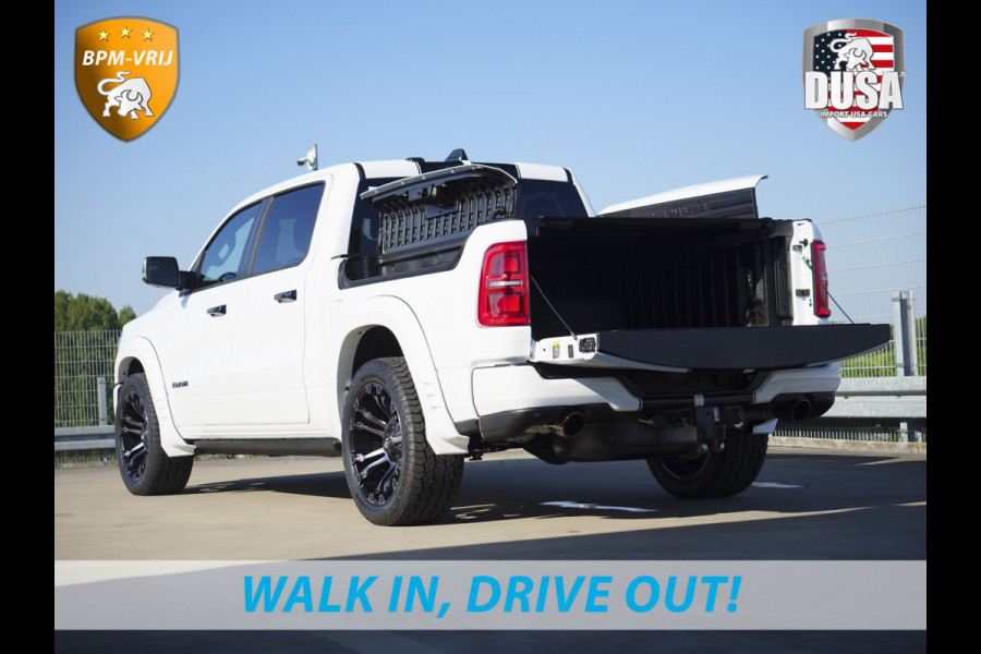 Dodge Ram | 1500 | Limited | 3.0L Twin-Turbo I6 | High Output | BPM-VRIJ | Passenger Display | 14,4 Touch Screen | LPG | RAMBOX Getoonde accessoires zijn verkrijgbaar tegen meerprijs
