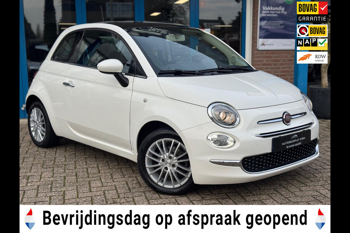 Fiat 500 0.9 TwinAir Turbo Lounge 2017 AIRCO CRUISE BT NAP! Fiat 500 0.9 TwinAir Turbo Lounge 2017 AIRCO CRUISE BT NAP!