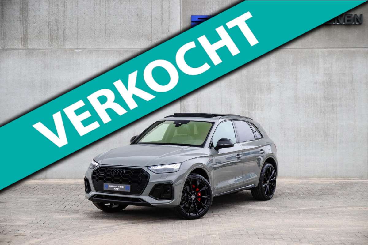 Audi Q5 55 TFSI e Quattro Competition S Edition S-Line 367pk Automaat! 1e Eig|DLR|Panoramadak|Virtual Cockpit|OLED Matrix|Trekhaak Audi Q5 55 TFSI e Quattro Competition S Edition S-Line 367pk Automaat! 1e Eig|DLR|Panoramadak|Virtual Cockpit|OLED Matrix|Trekhaak