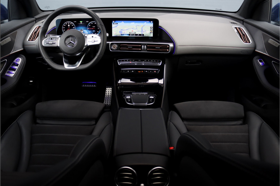 Mercedes-Benz EQC 400 4MATIC AMG Line 80 kWh | ex BTW € 40.500,- netto | Schuifdak | Head-up Display | Surround Camera | Trekhaak | Dodehoekassistent | Advanced Sound System | Stoelverwarming | Sfeerverlichting |