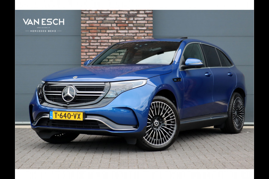 Mercedes-Benz EQC 400 4MATIC AMG Line 80 kWh | ex BTW € 40.500,- netto | Schuifdak | Head-up Display | Surround Camera | Trekhaak | Dodehoekassistent | Advanced Sound System | Stoelverwarming | Sfeerverlichting |