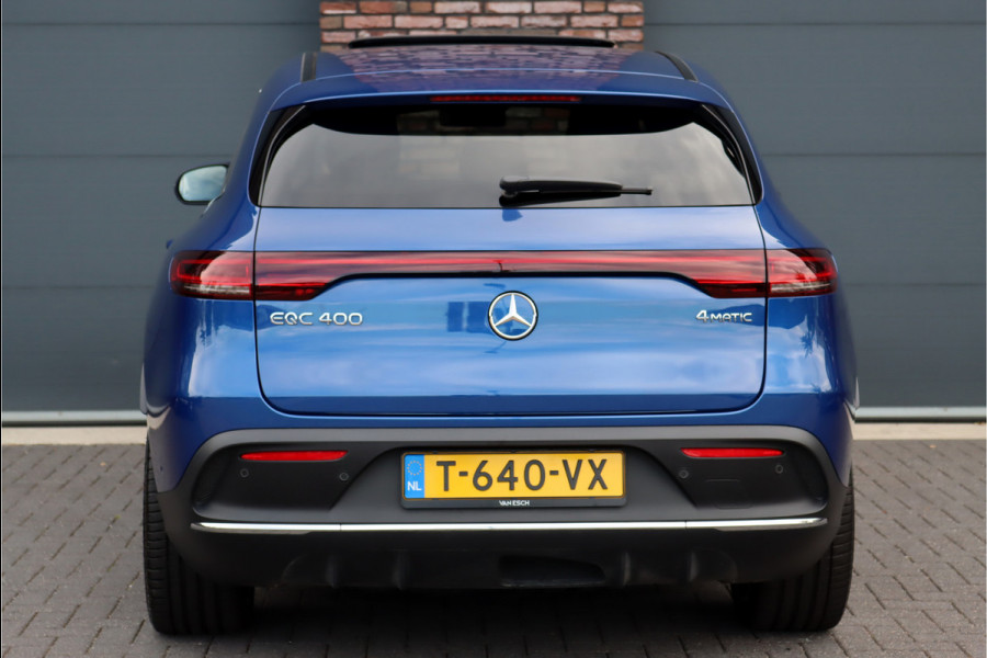 Mercedes-Benz EQC 400 4MATIC AMG Line 80 kWh | ex BTW € 40.500,- netto | Schuifdak | Head-up Display | Surround Camera | Trekhaak | Dodehoekassistent | Advanced Sound System | Stoelverwarming | Sfeerverlichting |