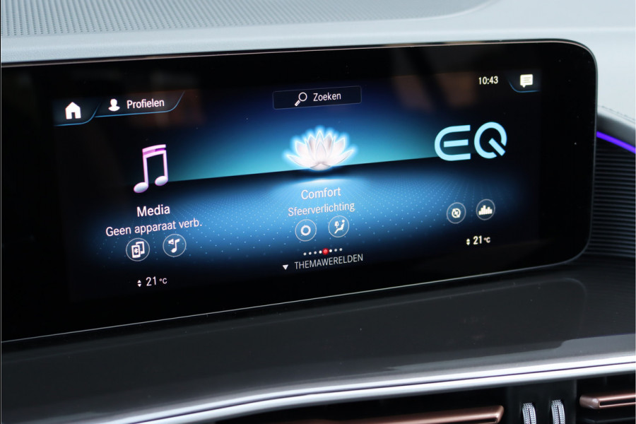 Mercedes-Benz EQC 400 4MATIC AMG Line 80 kWh | ex BTW € 40.500,- netto | Schuifdak | Head-up Display | Surround Camera | Trekhaak | Dodehoekassistent | Advanced Sound System | Stoelverwarming | Sfeerverlichting |