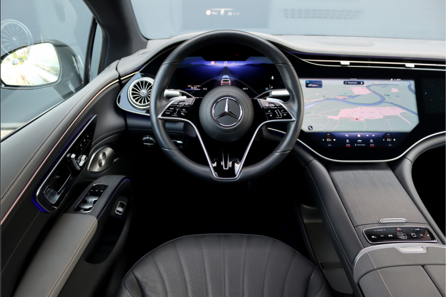 Mercedes-Benz EQS 450+ AMG Line 108 kWh | ex btw. €56.500,- | MBUX Hyperscreen | Airmatic | Achterasbesturing | Massage | Stoelventilatie | HUD | Distronic+ | Burmester | Digital Light | Luchtkwaliteitspakket |