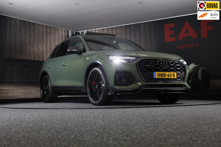 Audi Q5 55 TFSI e S Line Competition / Massage / Acc / Head Up / 360 Camera / Elek Stoelen / Dode Hoek / Leder / Pano