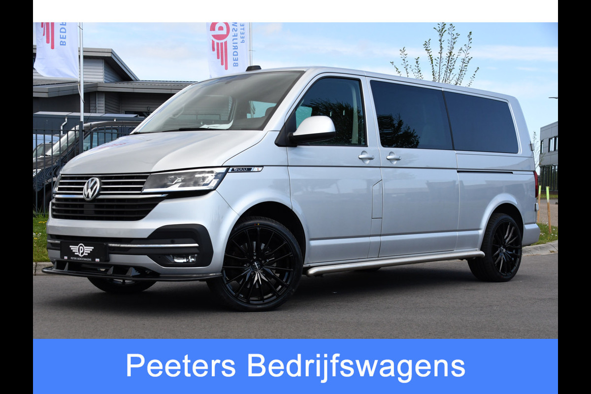 Volkswagen Transporter 2.0 TDI L2H1 30 DC Bulli Virtual, Adaptieve Cruise, Carplay, LED, Stoelverwarming, 199PK, Automaat, Sensoren, 2 x Schuifdeur, UNIEK! Volkswagen Transporter 2.0 TDI L2H1 30 DC Bulli Virtual, Adaptieve Cruise, Carplay, LED, Stoelverwarming, 199PK, Automaat, Sensoren, 2 x Schuifdeur, UNIEK!