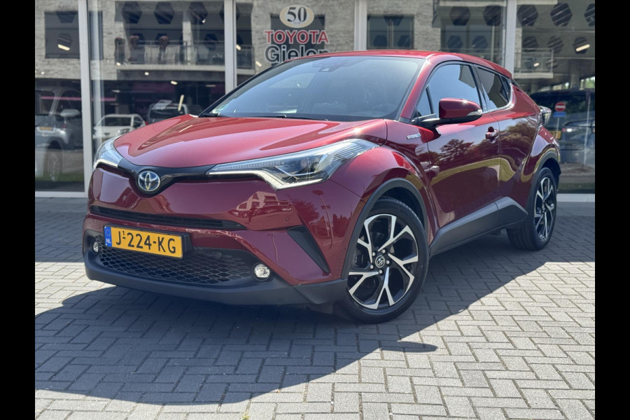 Toyota C-HR 1.8 Hybrid Style Plus | LED pakket, Navigatie, Dodehoekherkenning, Parkeersensoren, Keyless, Stoel + Stuurverwarming