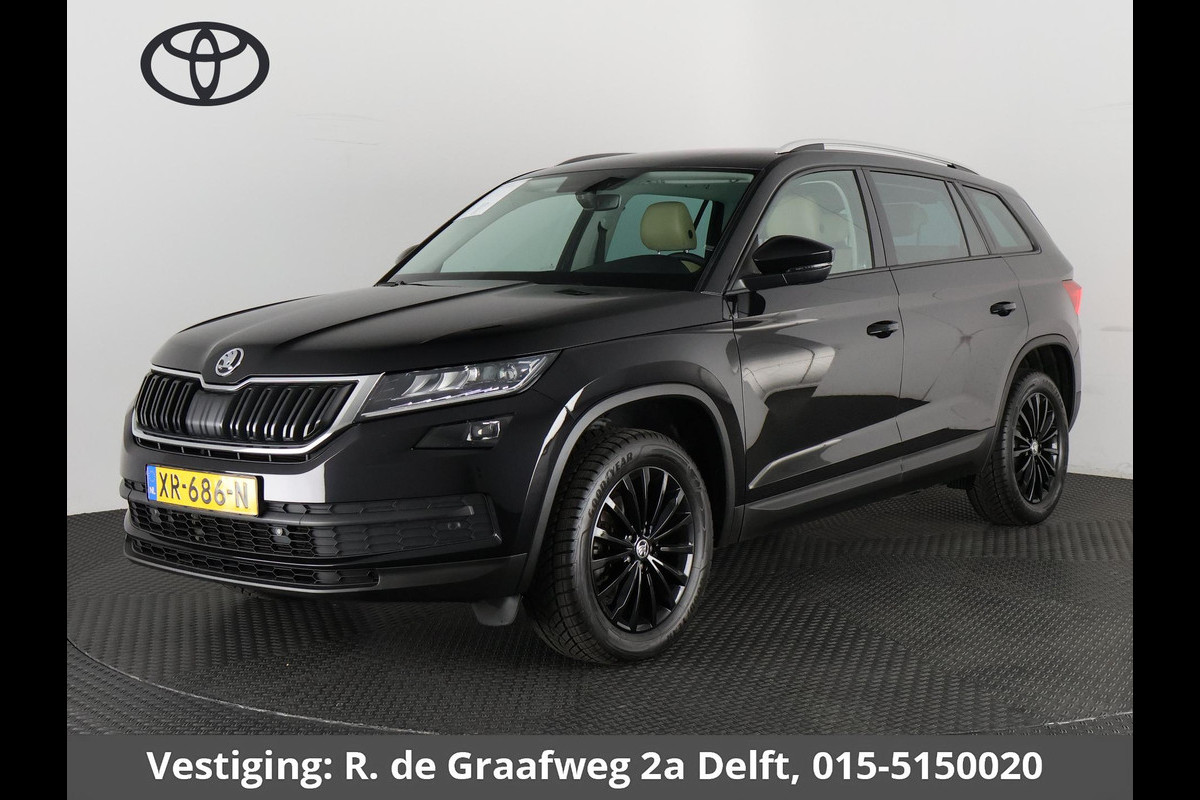 Škoda Kodiaq 1.5 TSI Black Ambition Business Automaat | Navigatie | Leder | Cruise Control | Škoda Kodiaq 1.5 TSI Black Ambition Business Automaat | Navigatie | Leder | Cruise Control |