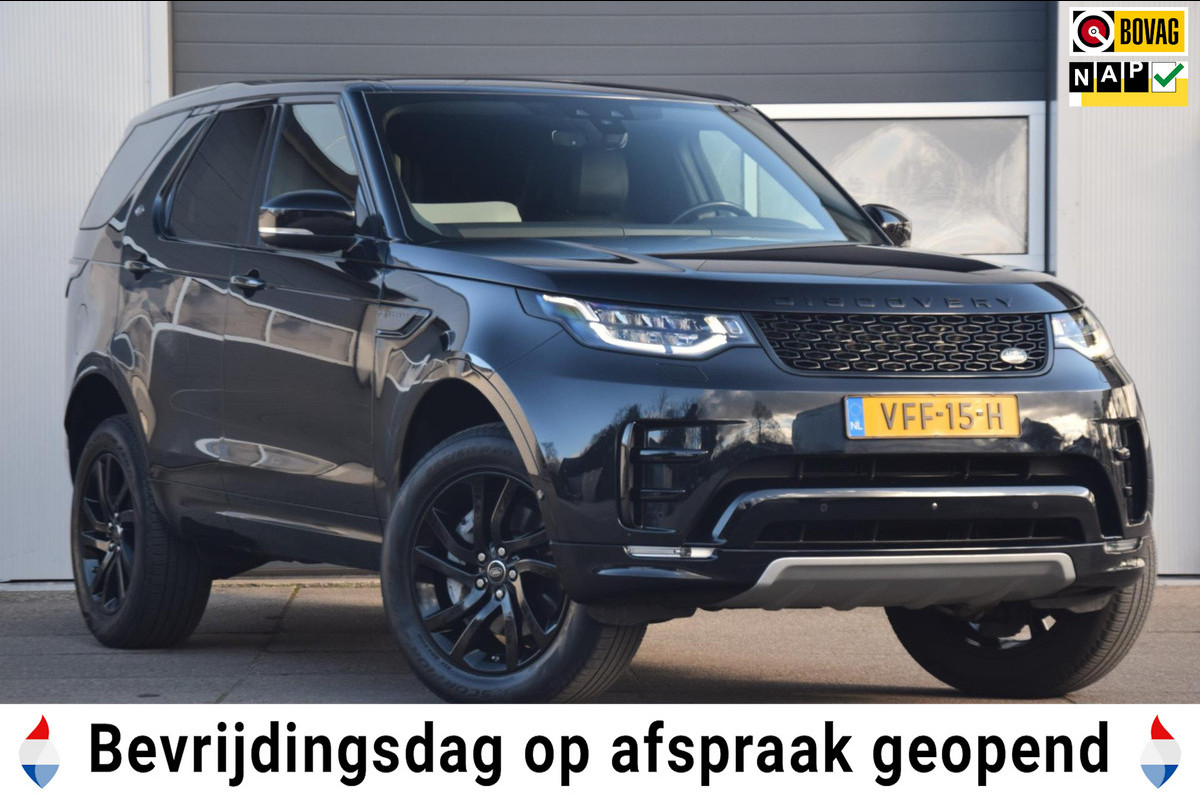 Land Rover Discovery 3.0 Sd6 HSE Luxury TREHAAK/OPENDAK/LEER grijskenteken Land Rover Discovery 3.0 Sd6 HSE Luxury TREHAAK/OPENDAK/LEER grijskenteken