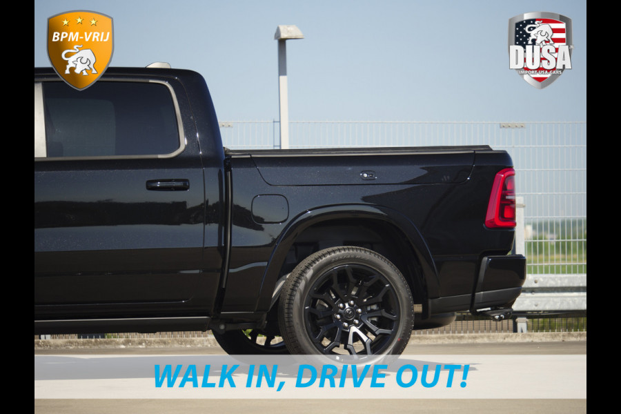 Dodge Ram | 1500 | Limited | 3.0L Twin-Turbo I6 | High Output | BPM-VRIJ | Passenger Display | 14,4 Touch Screen | LPG | RAMBOX Getoonde accessoires zijn verkrijgbaar tegen meerprijs
