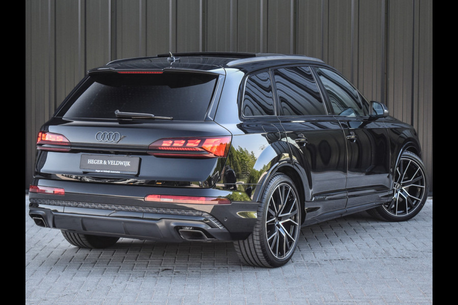 Audi Q7 60 TFSI e QUATTRO PRO LINE S COMPETITION | PANORAMADAK | LUCHTVERING | 4 WHEEL STEERING | HEAD UP | S-SEATS | OLED | 360 CAMERA