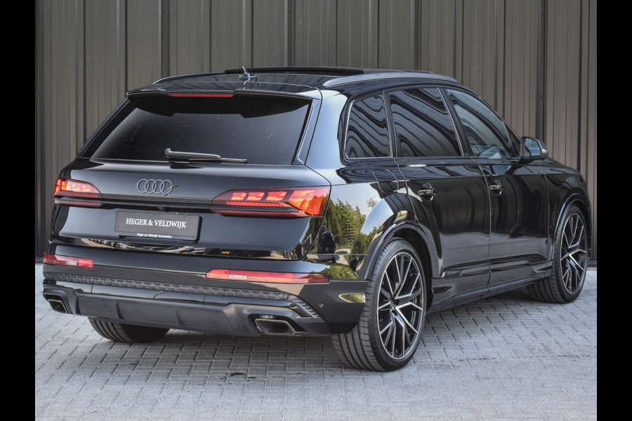 Audi Q7 60 TFSI e QUATTRO PRO LINE S COMPETITION | PANORAMADAK | LUCHTVERING | 4 WHEEL STEERING | HEAD UP | S-SEATS | OLED | 360 CAMERA
