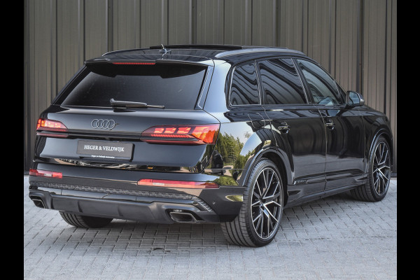 Audi Q7 60 TFSI e QUATTRO PRO LINE S COMPETITION | PANORAMADAK | LUCHTVERING | 4 WHEEL STEERING | HEAD UP | S-SEATS | OLED | 360 CAMERA