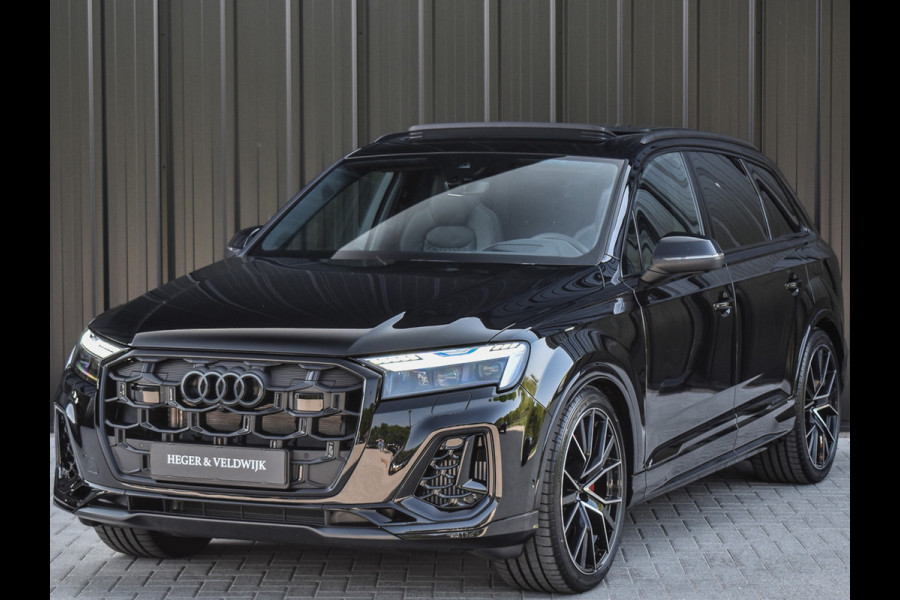 Audi Q7 60 TFSI e QUATTRO PRO LINE S COMPETITION | PANORAMADAK | LUCHTVERING | 4 WHEEL STEERING | HEAD UP | S-SEATS | OLED | 360 CAMERA
