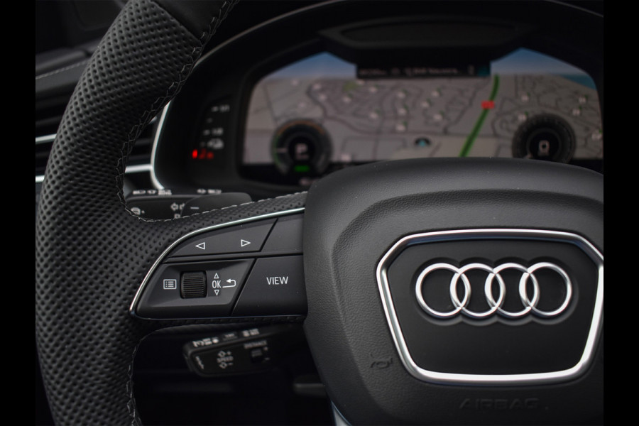 Audi Q7 60 TFSI e QUATTRO PRO LINE S COMPETITION | PANORAMADAK | LUCHTVERING | 4 WHEEL STEERING | HEAD UP | S-SEATS | OLED | 360 CAMERA