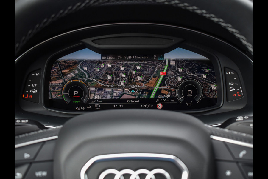 Audi Q7 60 TFSI e QUATTRO PRO LINE S COMPETITION | PANORAMADAK | LUCHTVERING | 4 WHEEL STEERING | HEAD UP | S-SEATS | OLED | 360 CAMERA