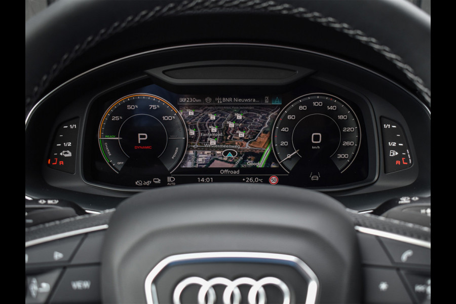Audi Q7 60 TFSI e QUATTRO PRO LINE S COMPETITION | PANORAMADAK | LUCHTVERING | 4 WHEEL STEERING | HEAD UP | S-SEATS | OLED | 360 CAMERA