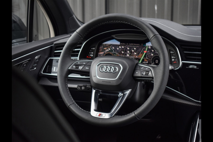Audi Q7 60 TFSI e QUATTRO PRO LINE S COMPETITION | PANORAMADAK | LUCHTVERING | 4 WHEEL STEERING | HEAD UP | S-SEATS | OLED | 360 CAMERA