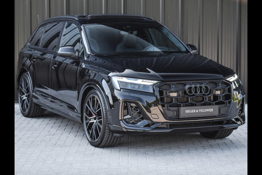 Audi Q7 60 TFSI e QUATTRO PRO LINE S COMPETITION | PANORAMADAK | LUCHTVERING | 4 WHEEL STEERING | HEAD UP | S-SEATS | OLED | 360 CAMERA